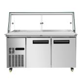 Thermaster PG150FA-XG salad prep fridge