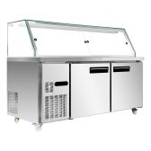 Thermaster PG180FA-XG salad prep fridge