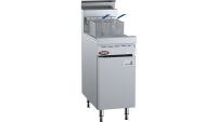 B+S Rapid RF-400 - Single Pan 2 Basket Rapid Gas Fryer