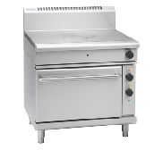 Waldorf 800 Series RNL8110GE - 900mm Gas Target Top Electric Static Oven Range