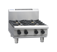 Waldorf 800 Series RNL8400G-B - 600mm Gas Cooktop Low Back Version Bench Model