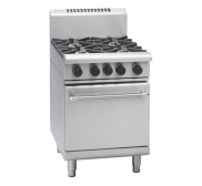 Waldorf 800 Series RNL8416G - 600mm Gas Range Static Oven Low Back Version