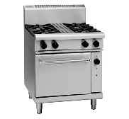 Waldorf 800 Series RNL8513G - 750mm Gas Range Static Oven Low Back Version