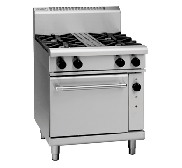 Waldorf 800 Series RNL8513GC - 750mm Gas Range Convection Oven Low Back Version