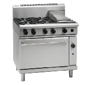 Waldorf 800 Series RNL8613G - 900mm Gas Range Static Oven Low Back Version