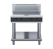 Waldorf Bold RNB8104E-LS - 900mm Electric Solid Top - Leg Stand