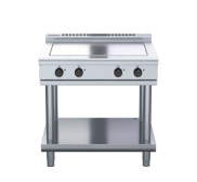 Waldorf 800 Series RNL8104E-LS - 900mm Electric Solid Top Low Back Version - Leg Stand