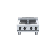 Waldorf 800 Series RNL8400E-B - 600mm Electric Cooktop Low Back Version Bench Model