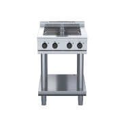 Waldorf 800 Series RNL8400E-LS - 600mm Electric Cooktop Low Back Version Leg Stand