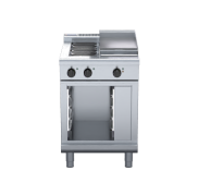 Waldorf 800 Series RNL8403E-CB - 600mm Electric Cooktop Low Back Version Cabinet Base