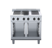 Waldorf 800 Series RNL8600E-CB - 900mm Electric Cooktop Low Back Version Cabinet Base
