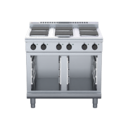 Waldorf 800 Series RNL8600SE-CB- 900mm Electric Cooktop Sealed Hobs Low Back Version - Cabinet Base