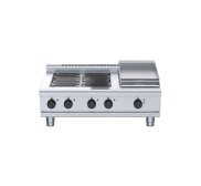 Waldorf 800 Series RNL8603E-B - 900mm Electric Cooktop Low Back Version Bench Model