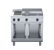 Waldorf 800 Series RNL8606E-CB - 900mm Electric Cooktop Low Back Version Cabinet Base