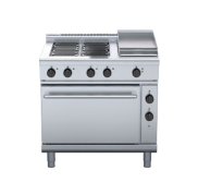Waldorf 800 Series RNL8613EC - 900mm Electric Range Convection Oven Low Back Version