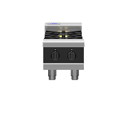 Waldorf Bold RNLB8203G-B - 300mm Gas Cooktop Low Back Version - Bench Model