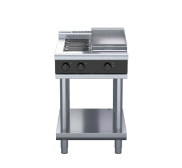 Waldorf Bold RNLB8403E-LS - 600mm Electric Cooktop Low Back Version - Leg Stand