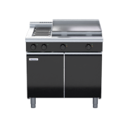 Waldorf Bold RNLB8606E-CD - 900mm Electric Cooktop Low Back Version - Cabinet Base