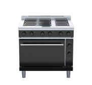 Waldorf Bold RNLB8610E - 900mm Electric Range Static Oven Low Back Version
