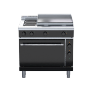 Waldorf Bold RNLB8616EC - 900mm Electric Range Convection Oven Low Back Version