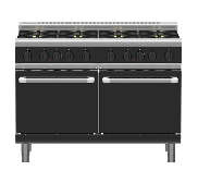 Waldorf Bold RNB8829G - 1200mm Gas Range Static Oven
