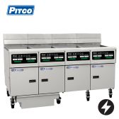 Pitco SE14C-4/FD Electric Solstice Fryer with filtration