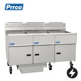 Pitco SE18-3/FD Electric Solstice Fryer with filtration