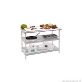 MODULAR-SYSTEMS SHSB/2-13-SA7-Jul stainless steel bench