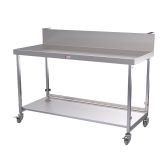 Simply Stainless Bar Modules 1200mm wide 700mm deep Mobile Bench SBM.M.7.1200