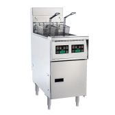Anets Platinum Series Split Pot Gas Fryer with Digital Control AGP55TD