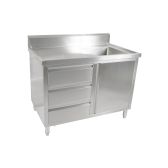 Modular Systems SC-6-1200R-H stainless steel sink