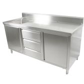 Modular Systems SC-6-2100L-H stainless steel sink