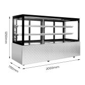 Bonvue SG200FA-2XB cake display