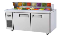 Skipio SHR15-2 Two Door Salad Prep Table with Hood Lid - 556L commercial salad prep fridges product image