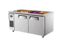 Skipio SSR15-2 Two Door Salad Prep Table with Buffet Top - 420L commercial salad prep fridges product image