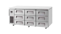 Skipio SUR18-3D-9 Nine Drawer Undercounter Refrigerator - 505L commercial drawer fridges product image