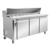 Thermaster SLB180 salad prep fridge