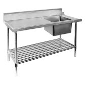 Modular Systems SSBD7-1200R/A stainless steel sink