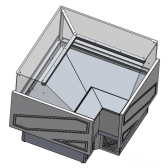 Tecnodom TDMR-08E cold food display