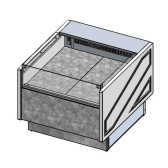 Tecnodom TDMR-0910SELF open display fridge