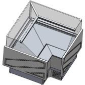 Tecnodom TDMR-E cold food display