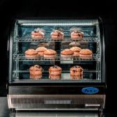 Atosa Countertop Round Cake Showcase - 900mm