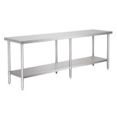 Modular Systems WB6-2400/A stainless steel bench