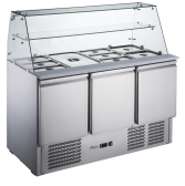 FED-X XS903GC salad prep fridge