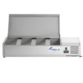 FED-X XVRX1200/380S pizza prep fridge