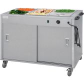 Modular Systems YC-3 stainless steel trolley