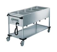 Rieber ZUB 4 - 4 x 1/1 GN Delivery Trolley