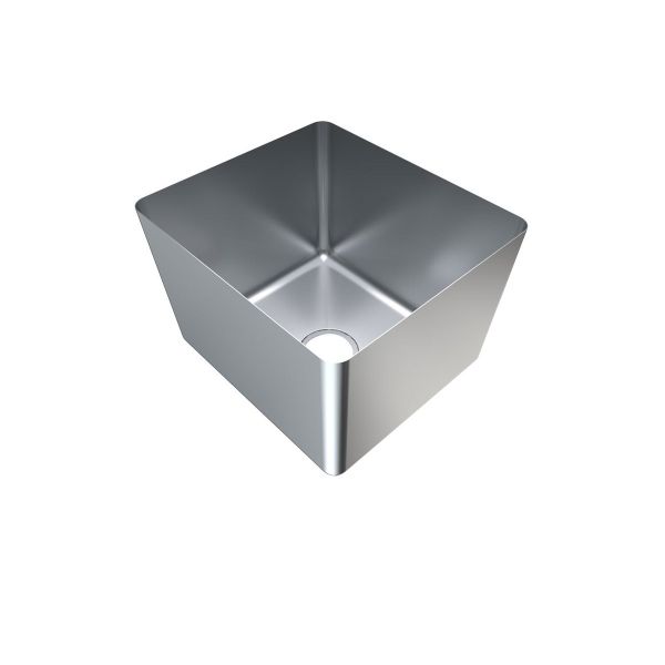 3Monkeez 1.2 mm Hand Fabricated Economy Sink Bowl, 450x400x250 - HFS20