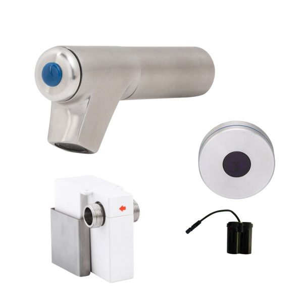 3Monkeez Bib Tap with Bench-Mount Sensor Battery Operated - T-3MSS-BTSB