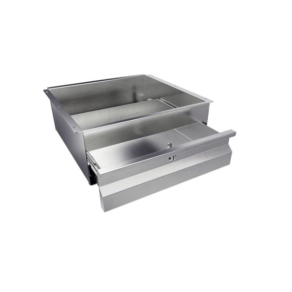 3Monkeez Compact Stainless Steel Drawer - SS CDrawer-L - SSCDRAWER-L